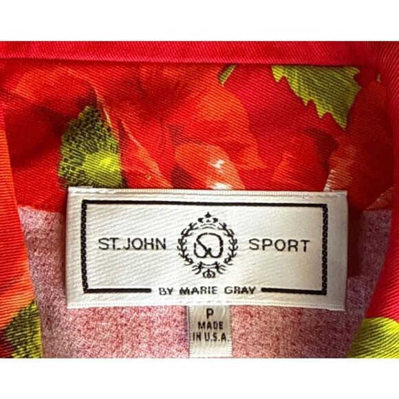 St. John Sport Floral Jacket - Picture 9 of 9